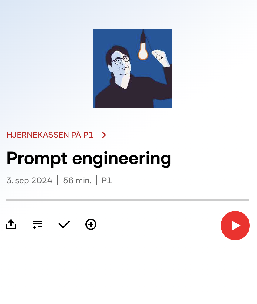Peter Lund Madsen - Hjernekassen - Claus Nygaard - Prompt Engineering - ChatGPT - Danmarks Radio - P1 - Kunstig Intelligens - AI