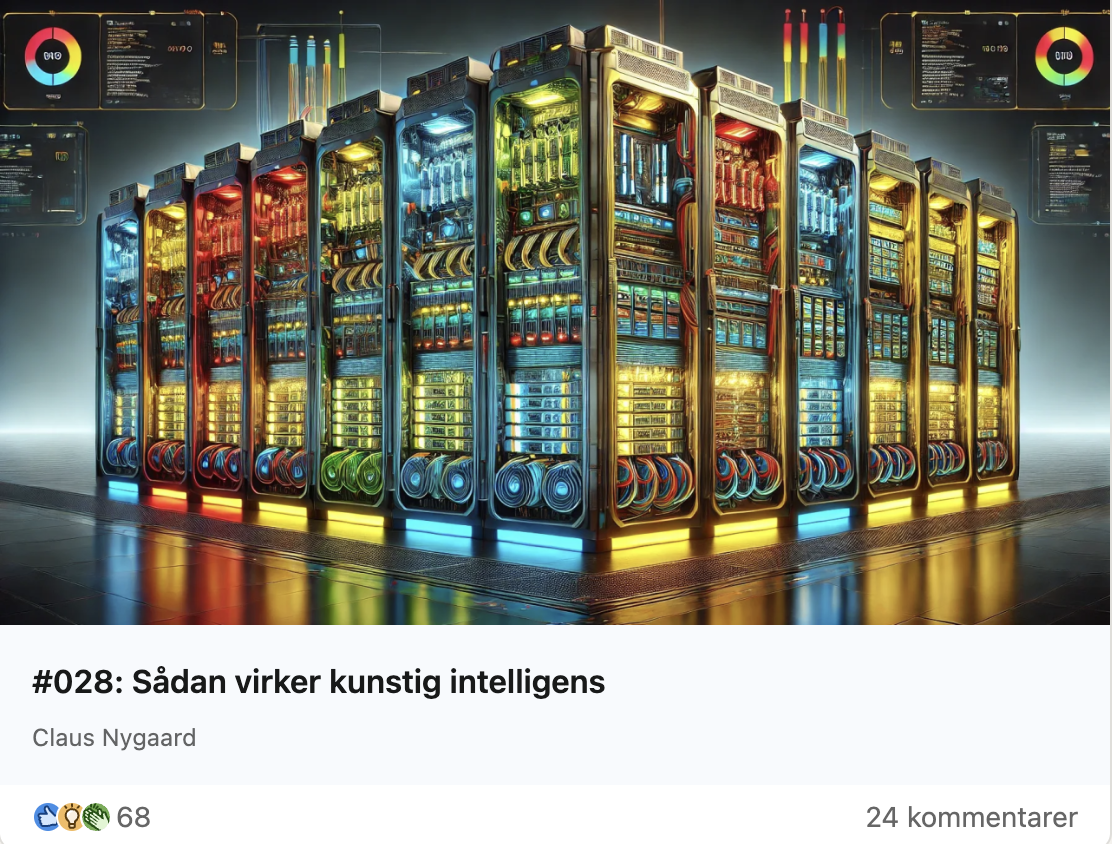 Claus Nygaard - AI & ChatGPT Nyheder - 028 - Sådan virker kunstig intelligens