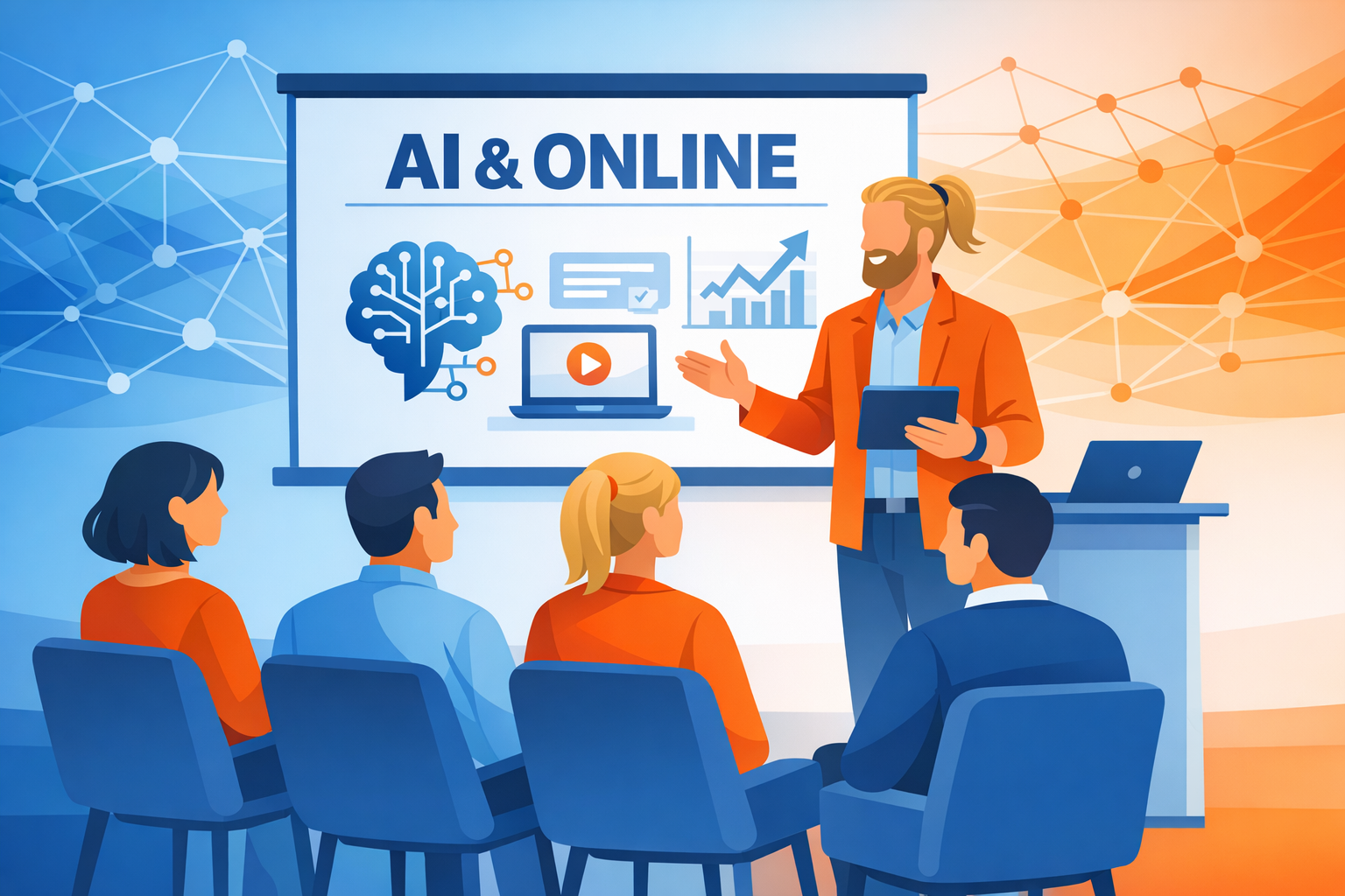 Claus Nygaard - ChatGPT kursus - Copilot kursus - AI ekspert - AI foredrag - automatisering med make.com - automatisering med zapier - CBS - Copenhagen Business School