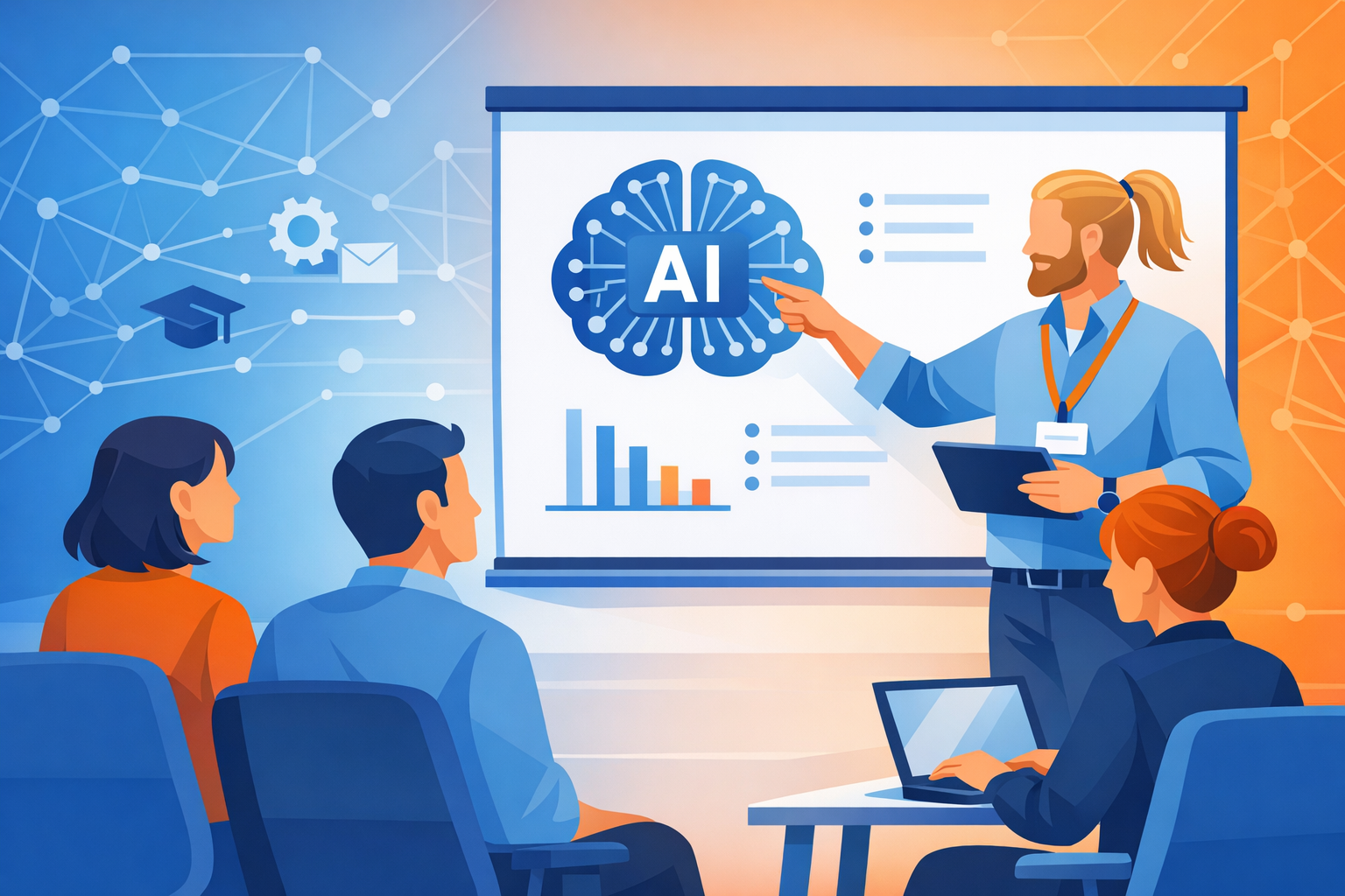 Claus Nygaard - ChatGPT kursus - Copilot kursus - AI ekspert - AI foredrag - automatisering med make.com - automatisering med zapier - CBS - Copenhagen Business School