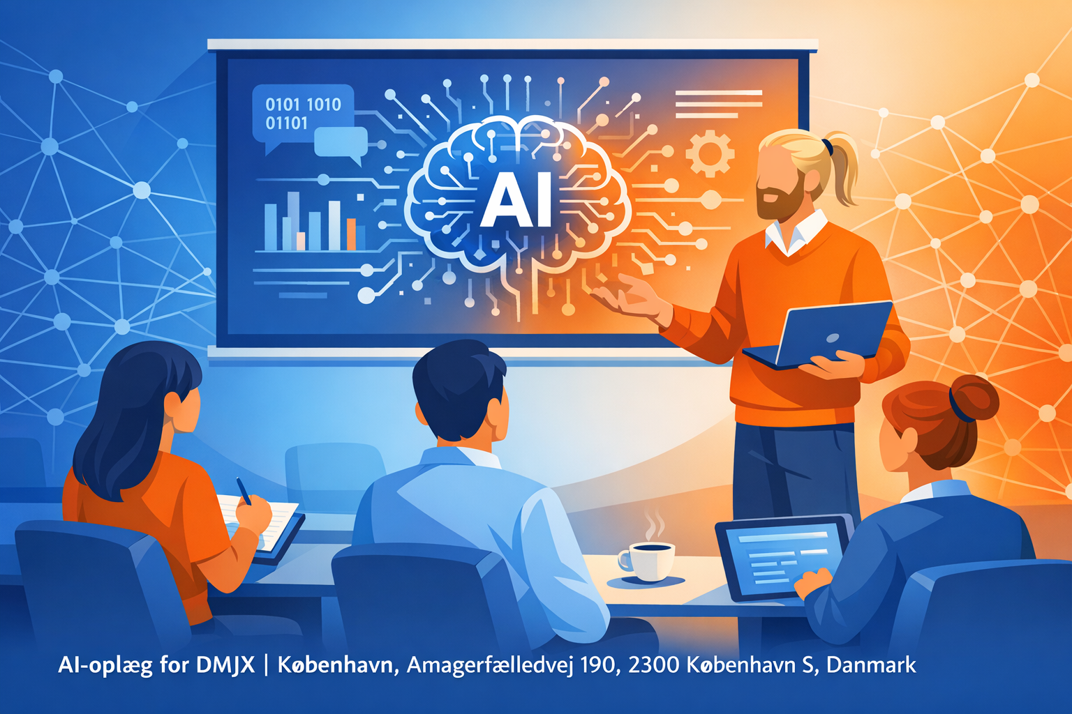 Claus Nygaard - ChatGPT kursus - Copilot kursus - AI ekspert - AI foredrag - automatisering med make.com - automatisering med zapier - CBS - Copenhagen Business School