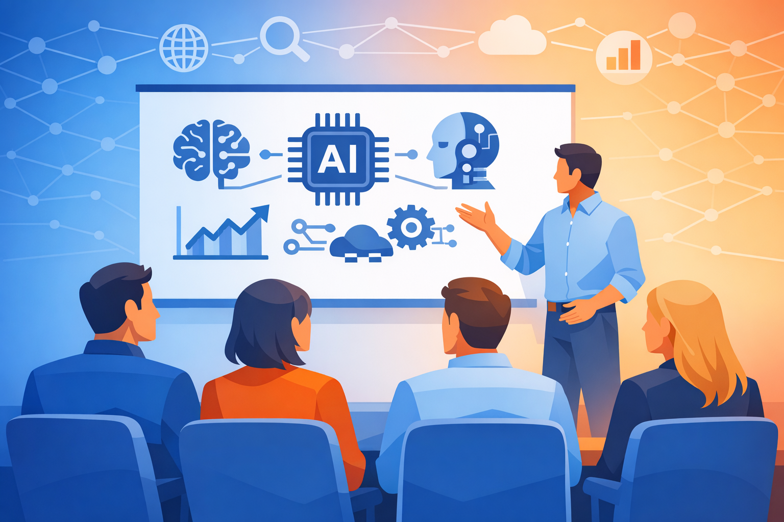 Claus Nygaard - ChatGPT kursus - Copilot kursus - AI ekspert - AI foredrag - automatisering med make.com - automatisering med zapier - CBS - Copenhagen Business School