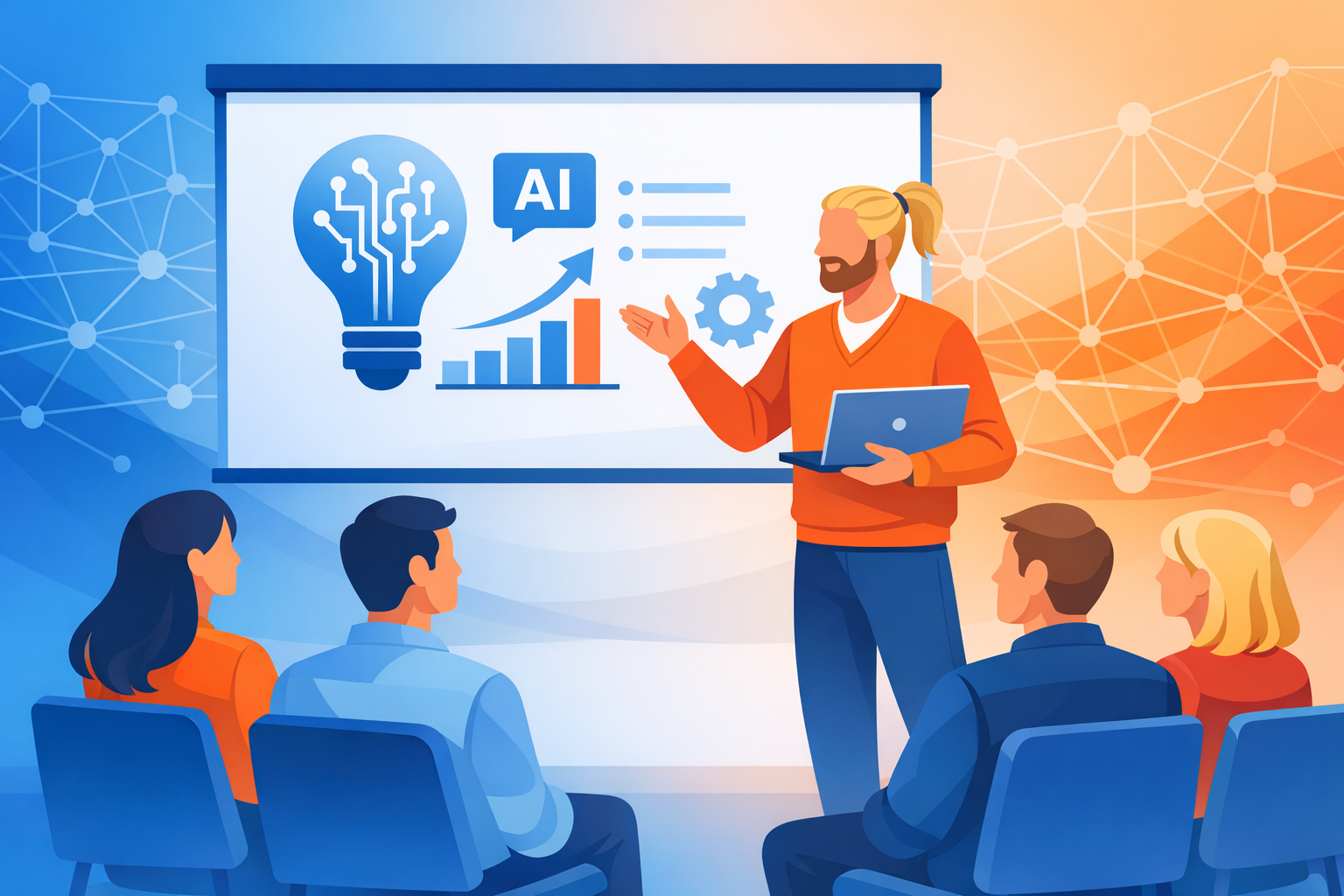 Claus Nygaard - ChatGPT kursus - Copilot kursus - AI ekspert - AI foredrag - automatisering med make.com - automatisering med zapier - CBS - Copenhagen Business School