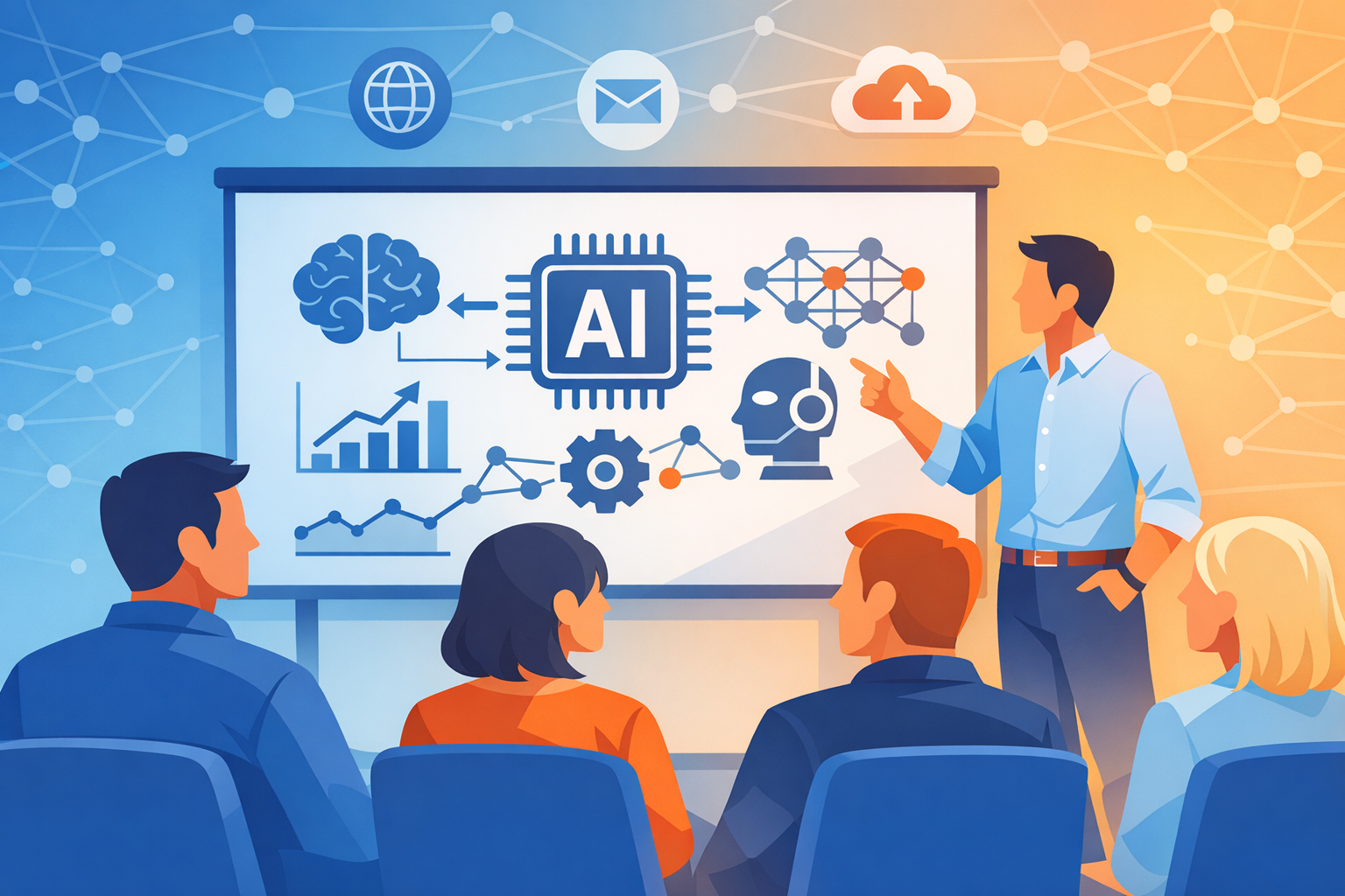 Claus Nygaard - ChatGPT kursus - Copilot kursus - AI ekspert - AI foredrag - automatisering med make.com - automatisering med zapier - CBS - Copenhagen Business School