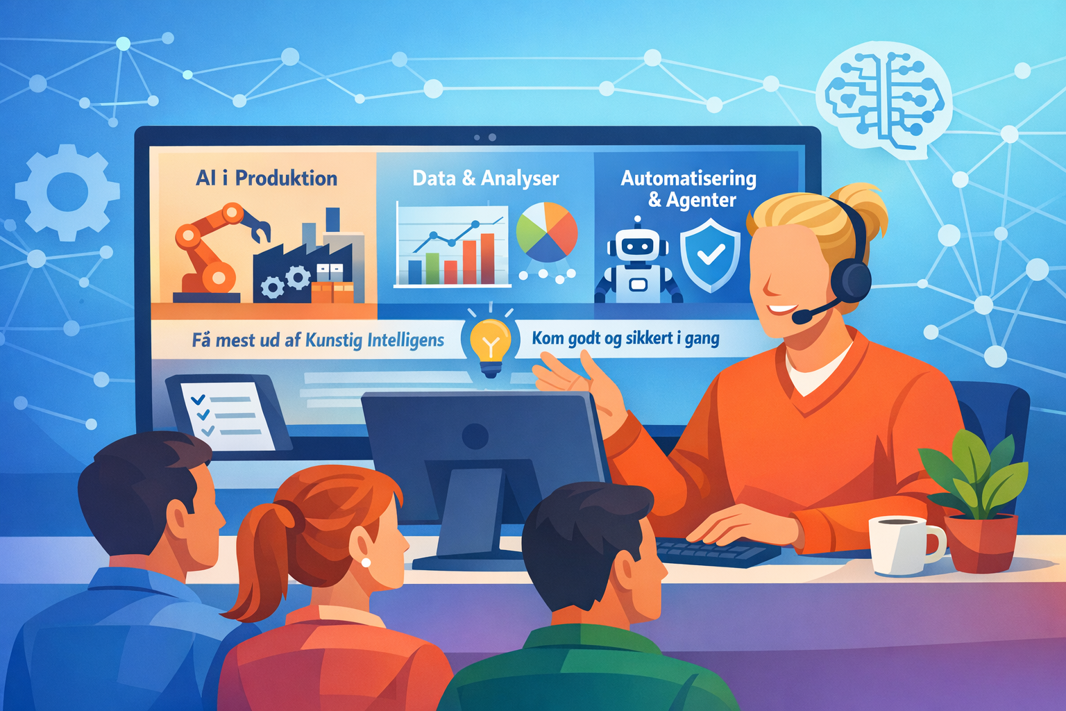 Claus Nygaard - ChatGPT kursus - Copilot kursus - AI ekspert - AI foredrag - automatisering med make.com - automatisering med zapier - CBS - Copenhagen Business School
