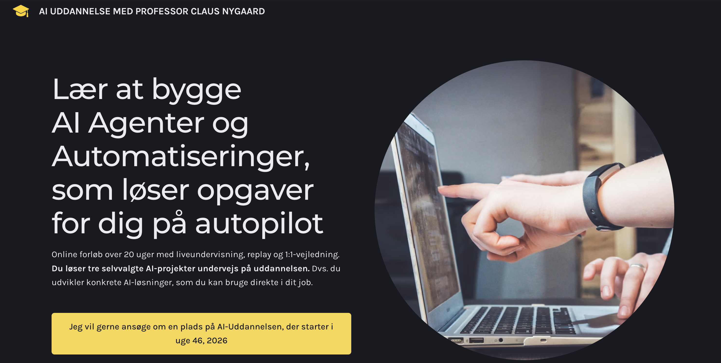 AI Uddannelse med professor Claus Nygaard - ChatGPT Copilot Claude Gemini vibe coding