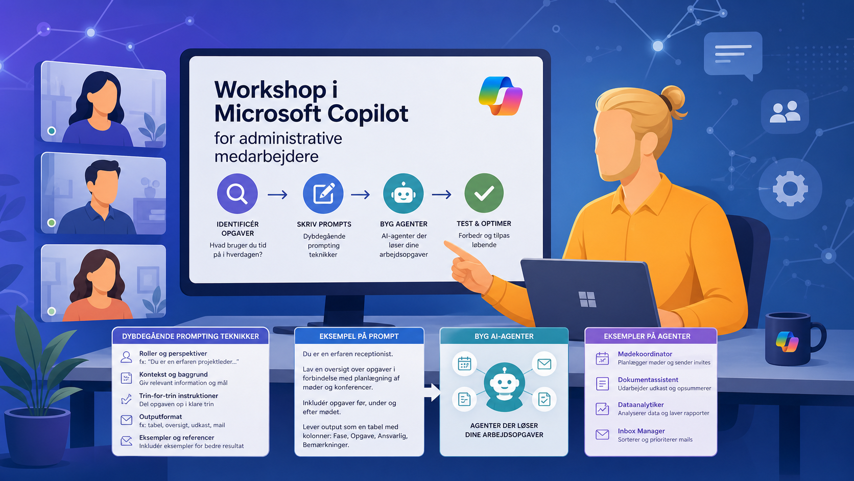 Claus Nygaard - ChatGPT kursus - Copilot kursus - AI ekspert - AI foredrag - automatisering med make.com - automatisering med zapier - CBS - Copenhagen Business School