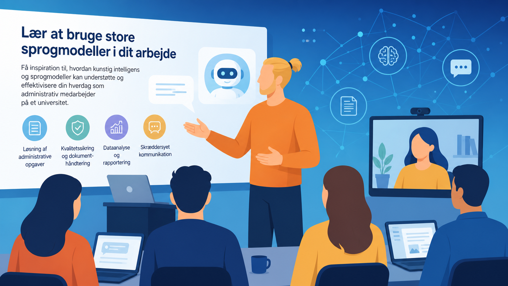 Claus Nygaard - ChatGPT kursus - Copilot kursus - AI ekspert - AI foredrag - automatisering med make.com - automatisering med zapier - CBS - Copenhagen Business School