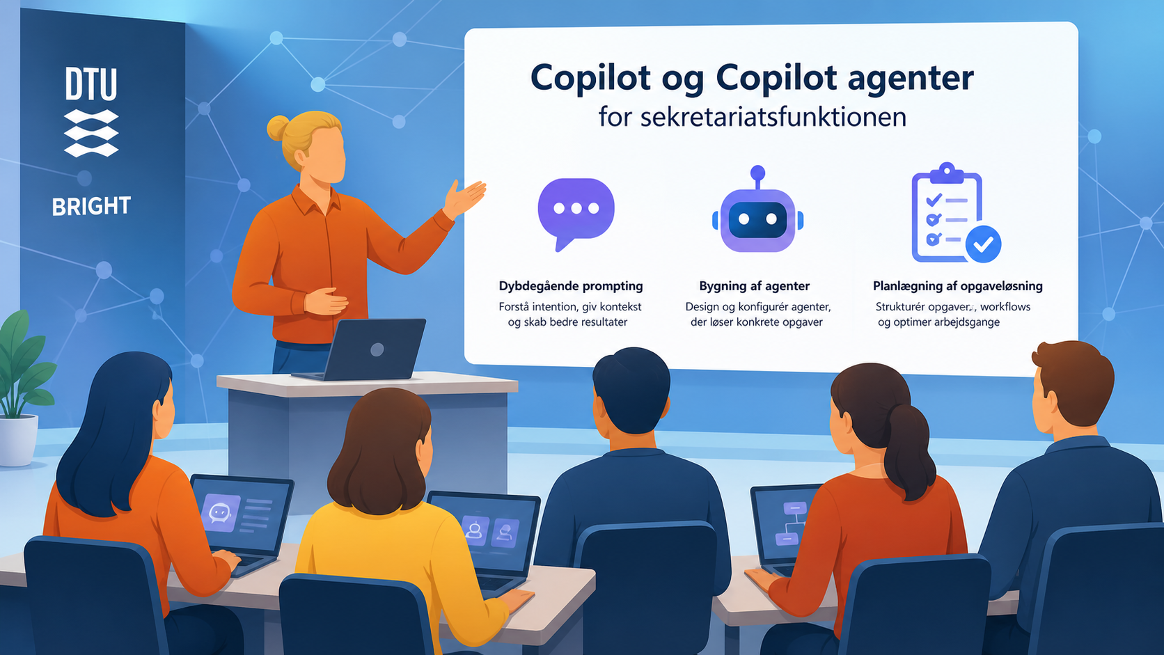 Claus Nygaard - ChatGPT kursus - Copilot kursus - AI ekspert - AI foredrag - automatisering med make.com - automatisering med zapier - CBS - Copenhagen Business School